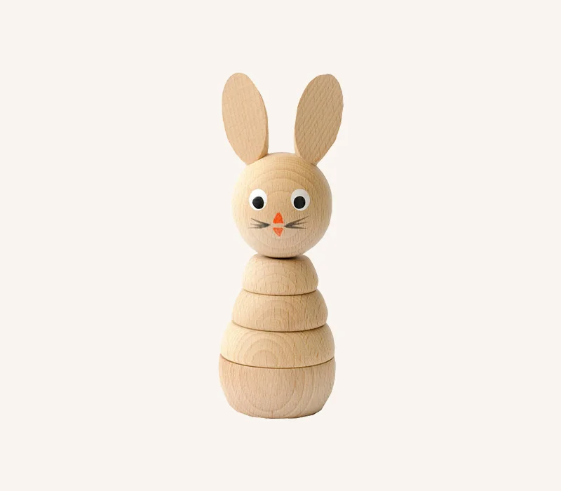 Cute Wooden Rabbit